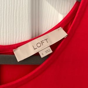 Red Loft dress Size 6